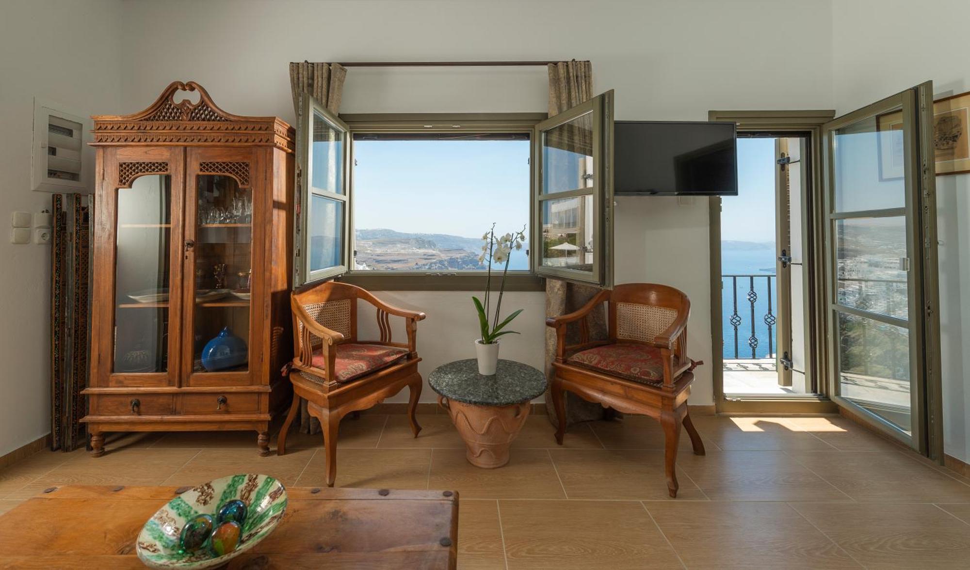 Anthos Caldera Suites Тира Экстерьер фото