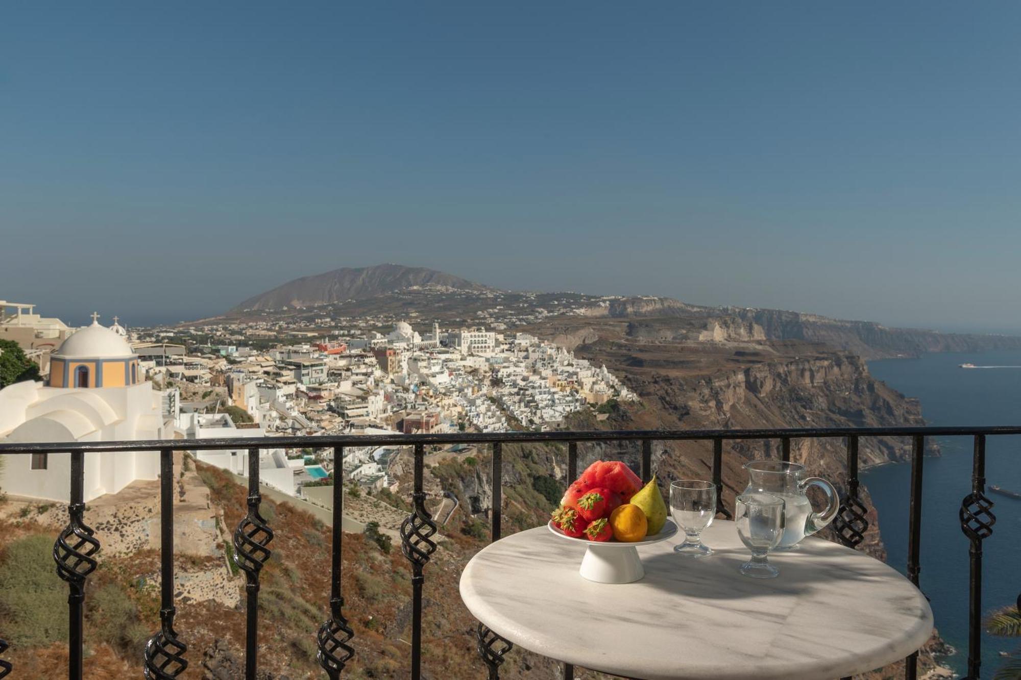 Anthos Caldera Suites Тира Экстерьер фото