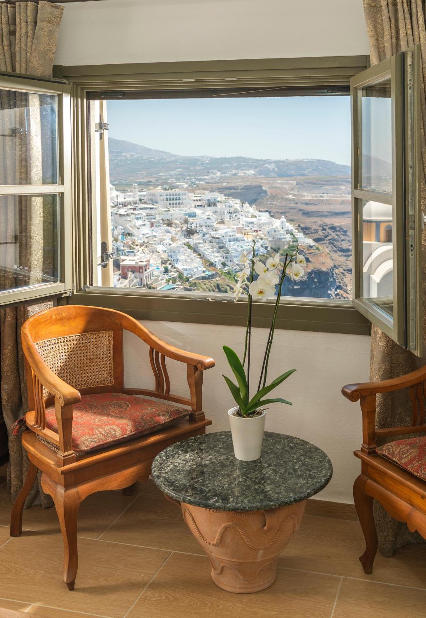 Anthos Caldera Suites Тира Экстерьер фото