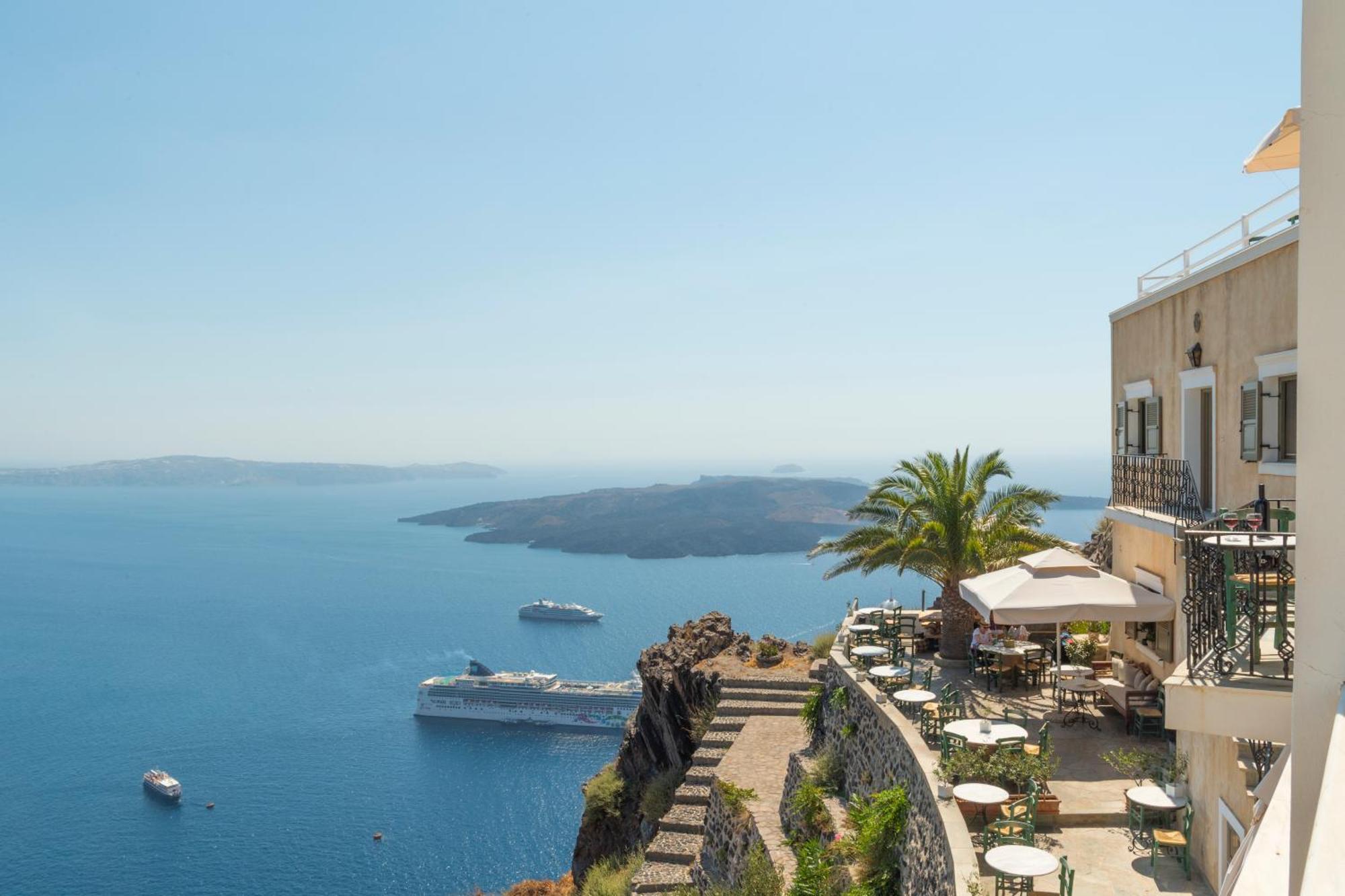 Anthos Caldera Suites Тира Экстерьер фото